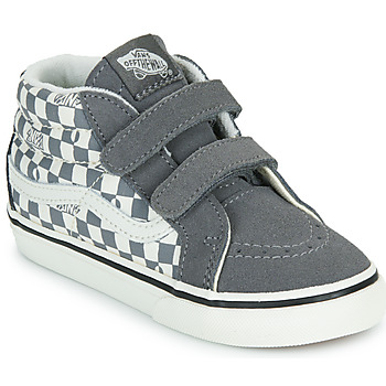 Vans Shoes (High-top Trainers) SK8-Mid Reissue V GEO CHECK PEWTER