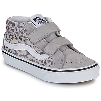 Vans Shoes (High-top Trainers) SK8-Mid Reissue V Leopard Glitter GRAY