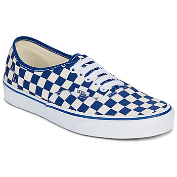 Vans Shoes (Trainers) Authentic AMQ - PRIMARY CHECK TRUE BLUE/WHITE