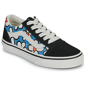 Vans Shoes (Trainers) Old Skool Painted Floral Bright Azure